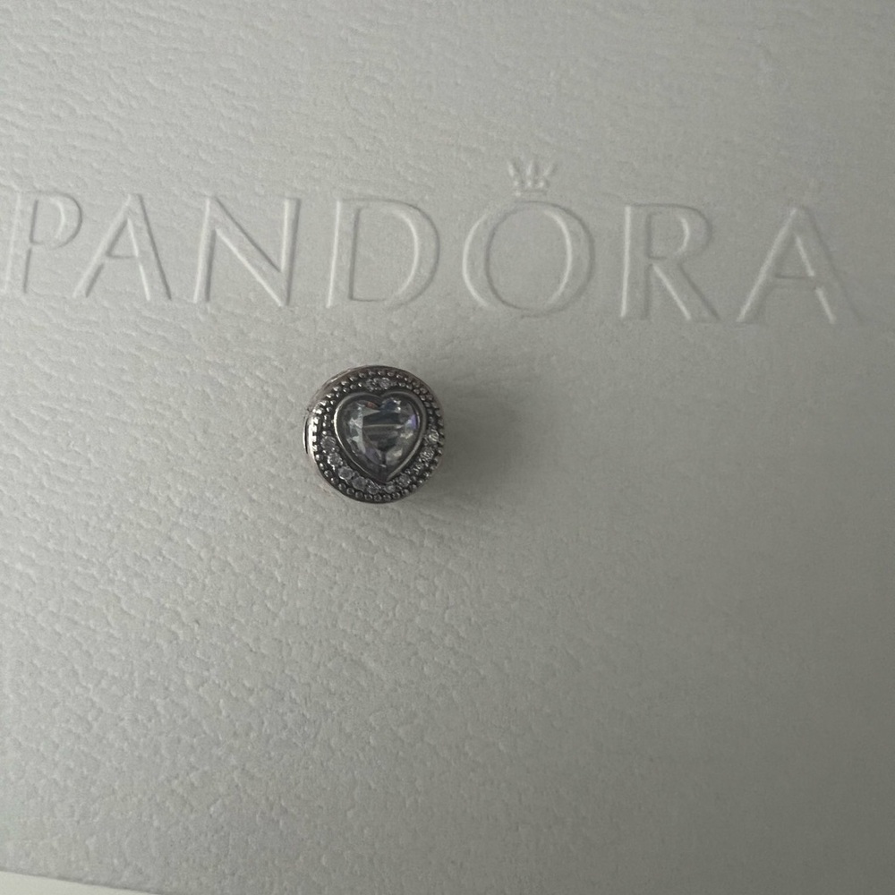 Pandora ESSENCE “passion” silver charm